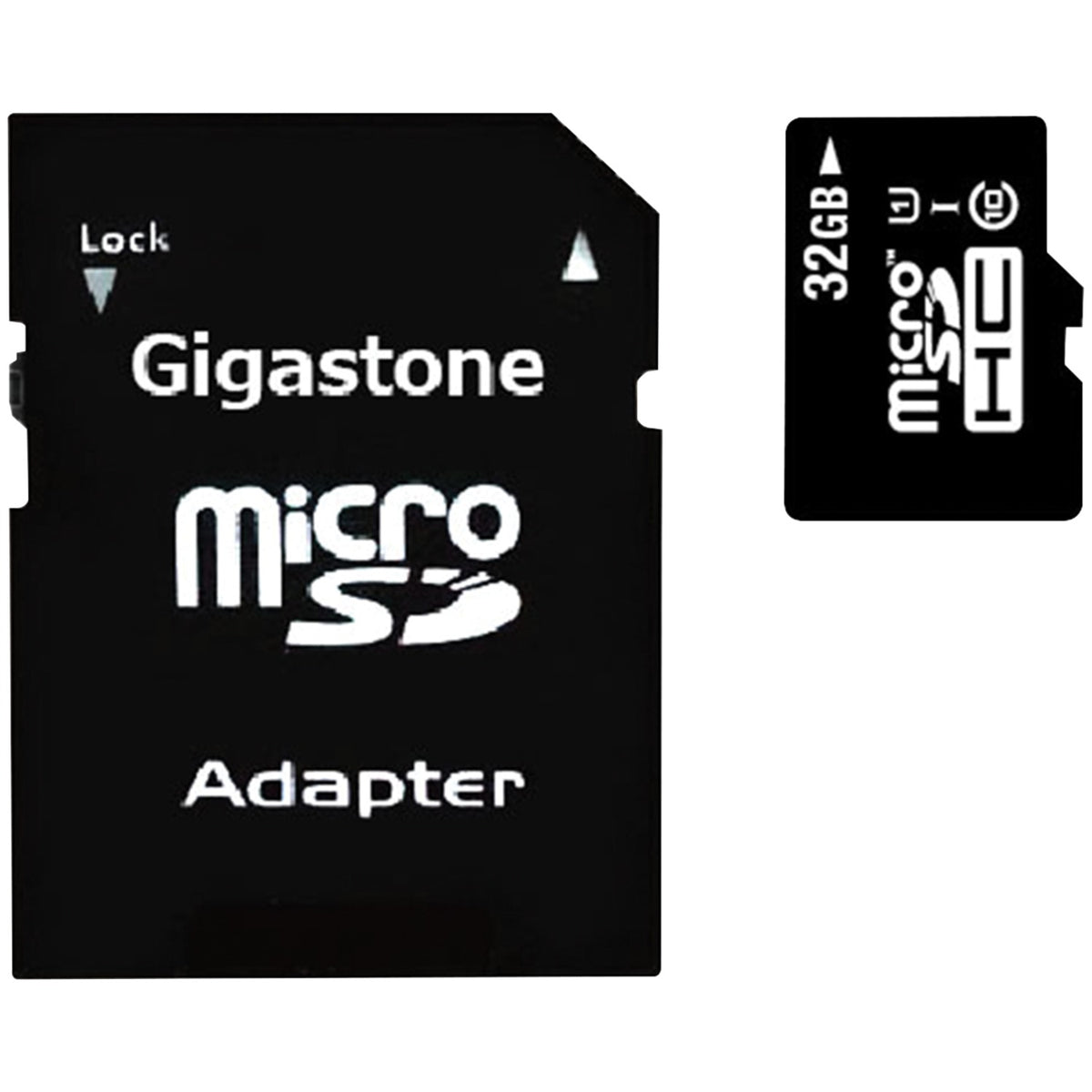 Gigastone Camera Plus 32-GB U1 A1 Class 10 microSD Card