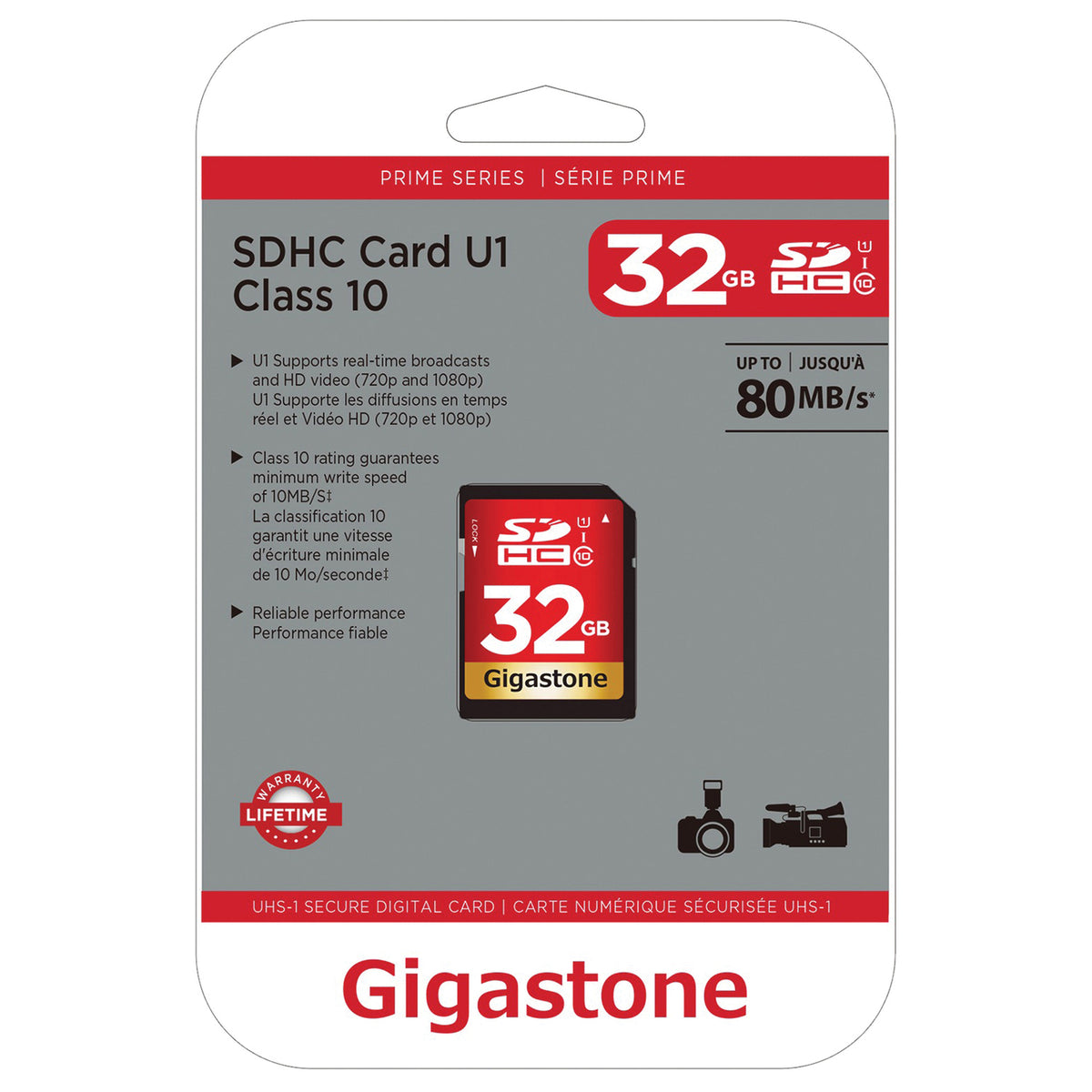 Gigastone Prime Series Sdhc Card (32 Gb) - 3