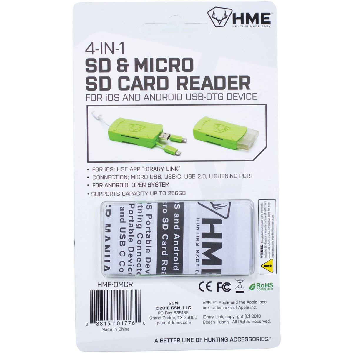 Hme 4:1 Card Reader - 10