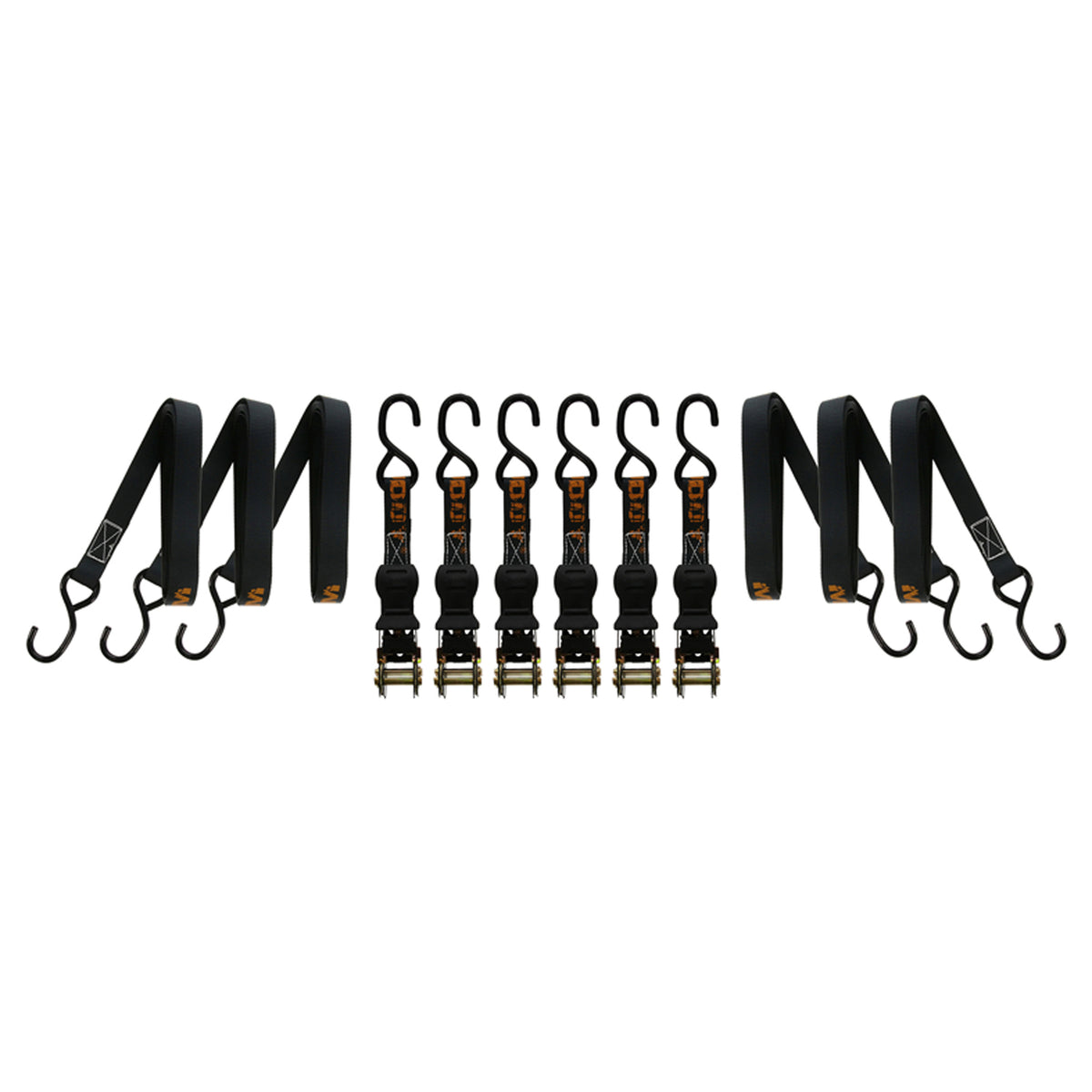 Muddy 1-In. X 14-Ft. Durable Ratchet Straps - 4