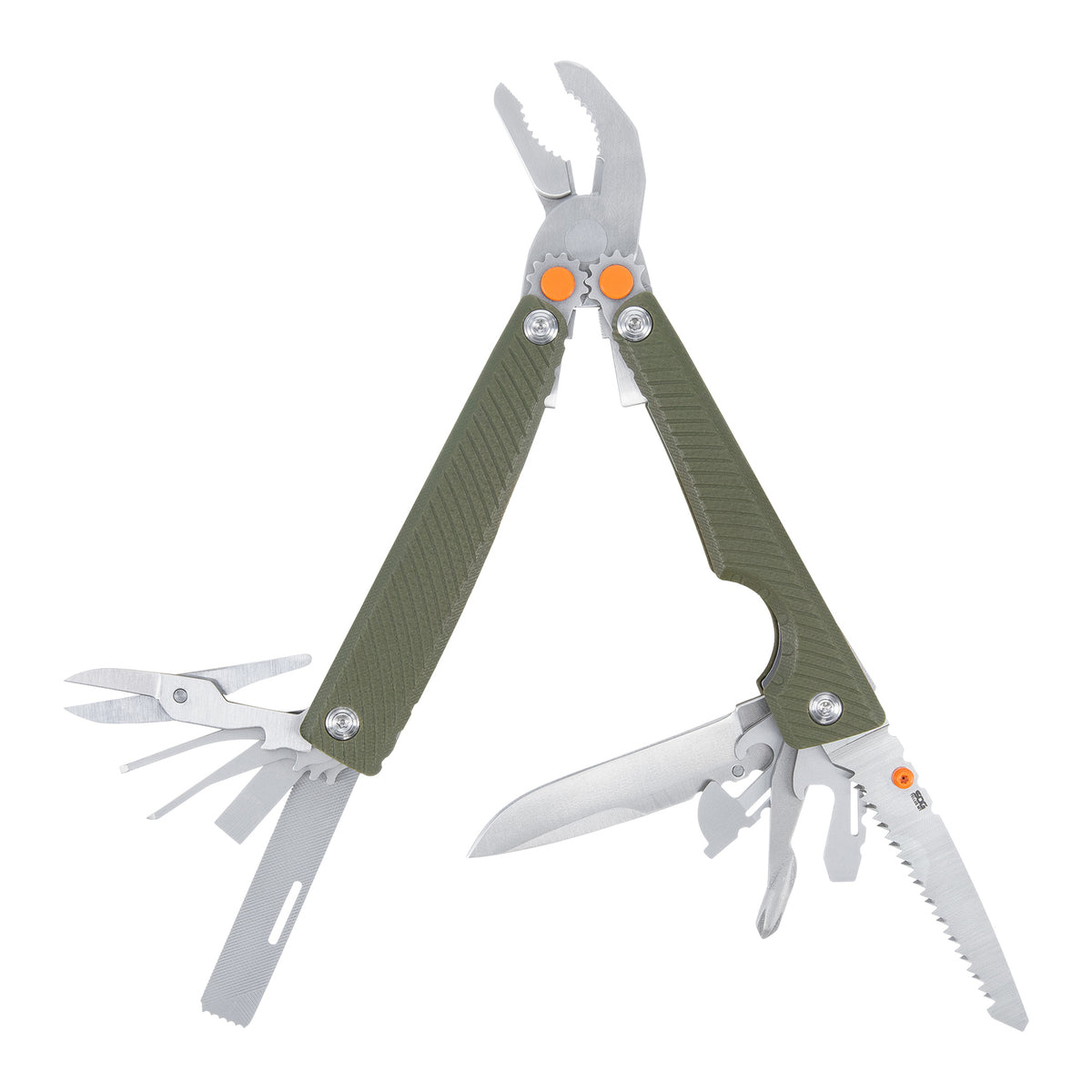 SOG Tellus Mt 15-in-1 Multi-Tool with Nylon Pouch - 8