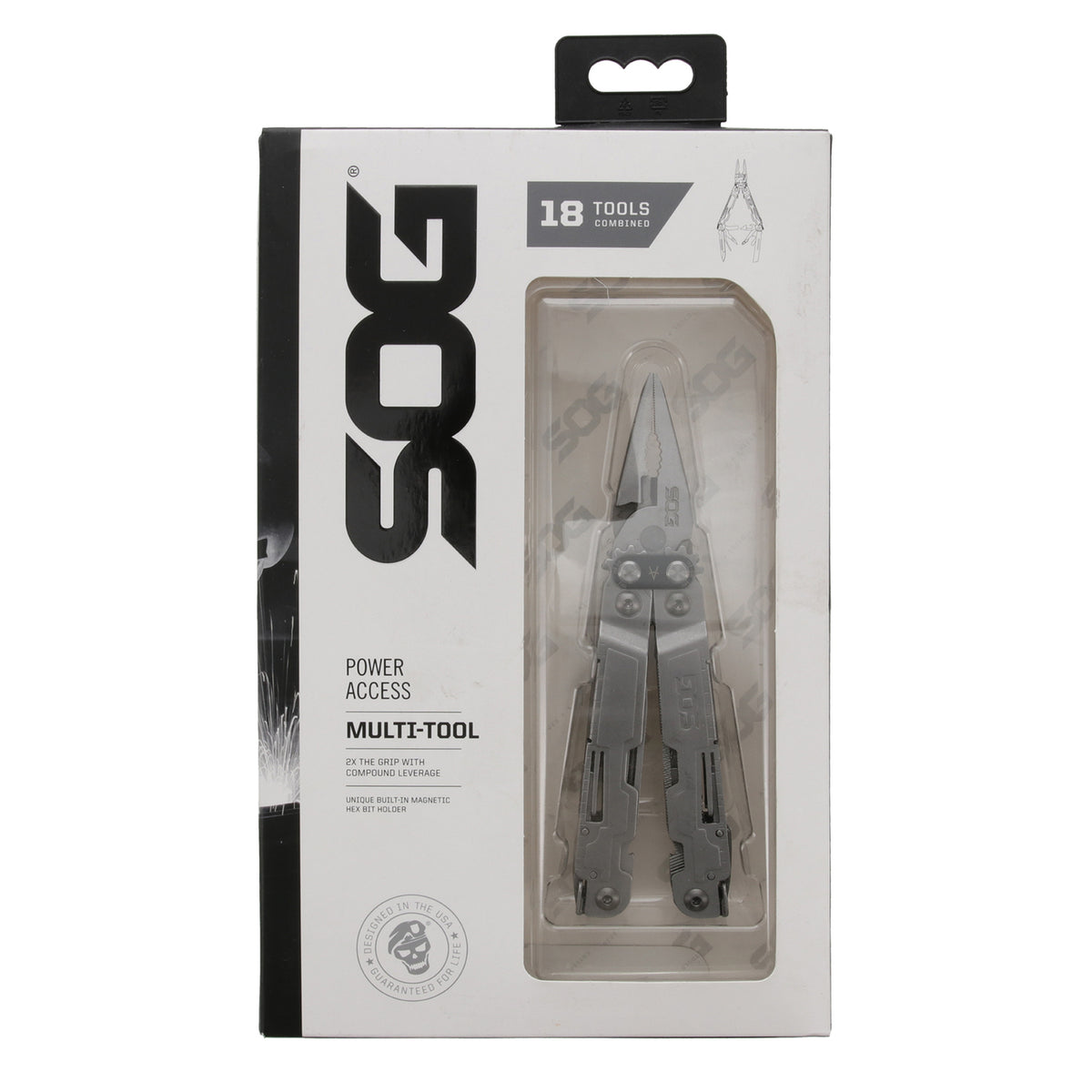 SOG PowerAccess 18-in-1 Multi-Tool (Silver)