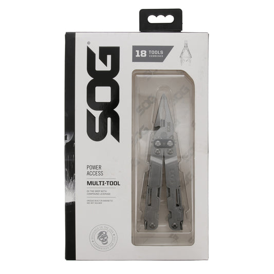 SOG PowerAccess 18-in-1 Multi-Tool (Silver)