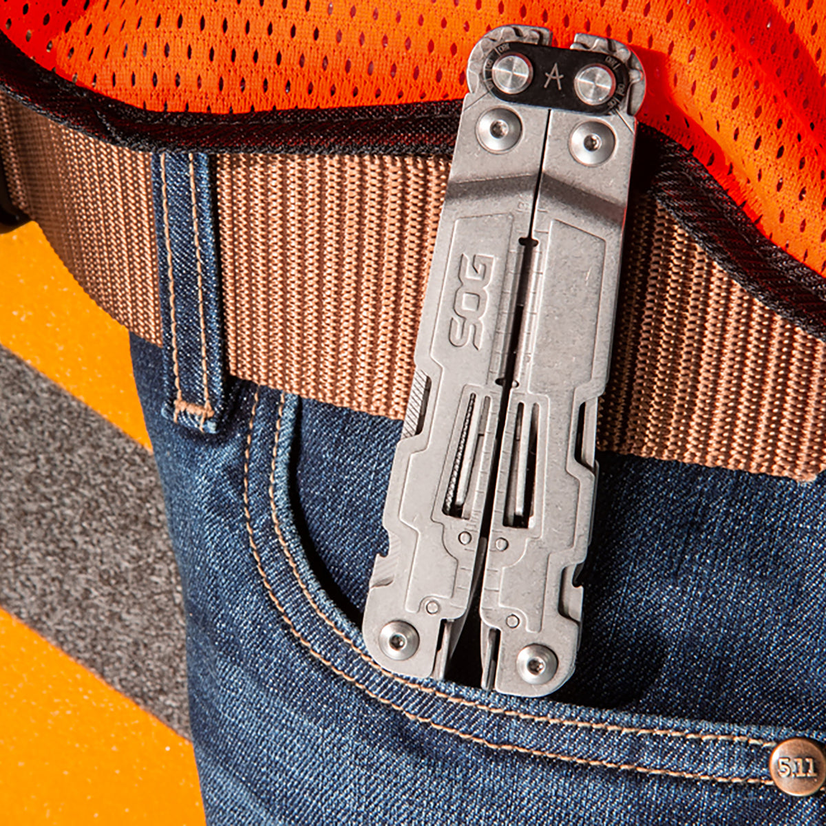 SOG PowerAccess 18-in-1 Multi-Tool (Silver) - 4