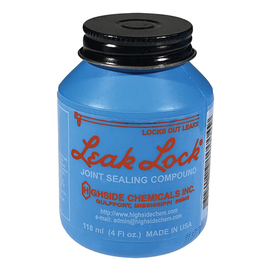 Highside Chemicals Leak Lock Pipe Joint Sealant in Brush-Top Jar (4 Oz.)
