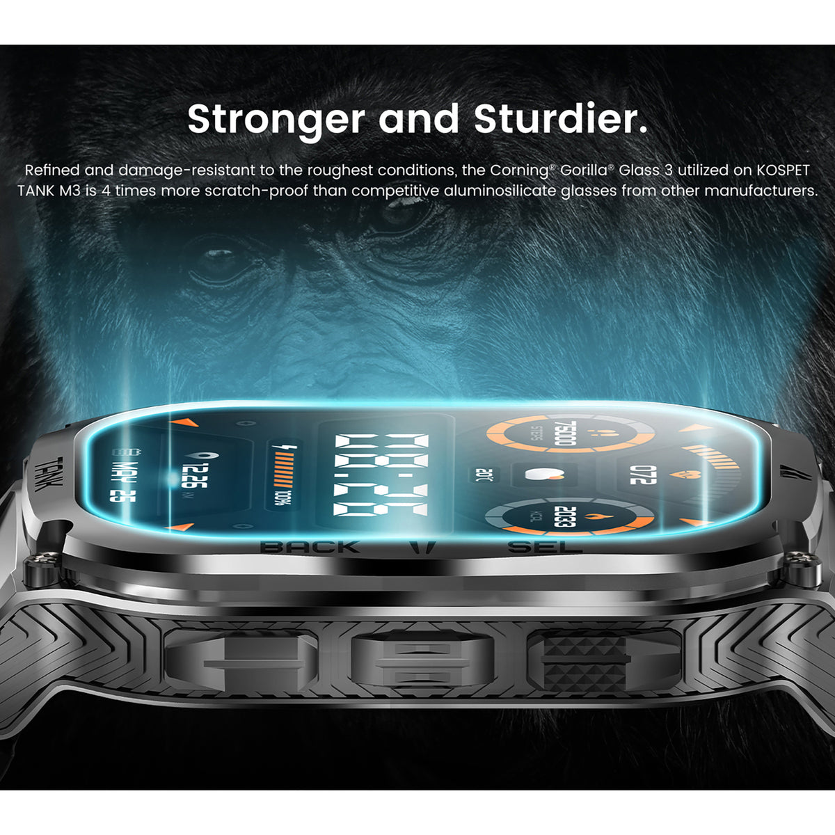 Kospet Tank M3 Smartwatch - 2