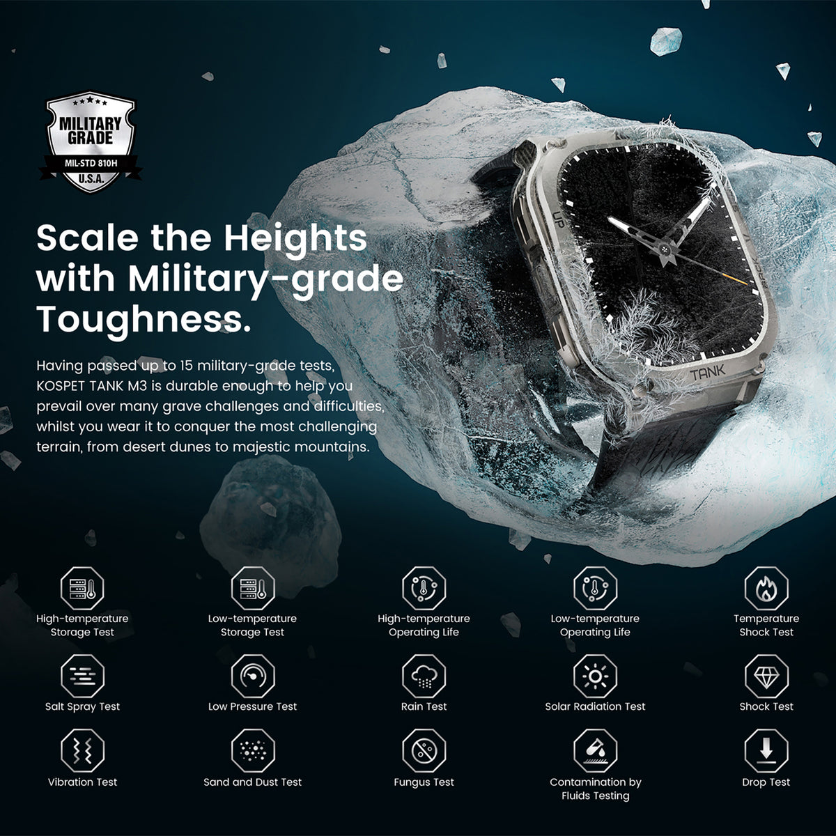 Kospet Tank M3 Smartwatch - 3