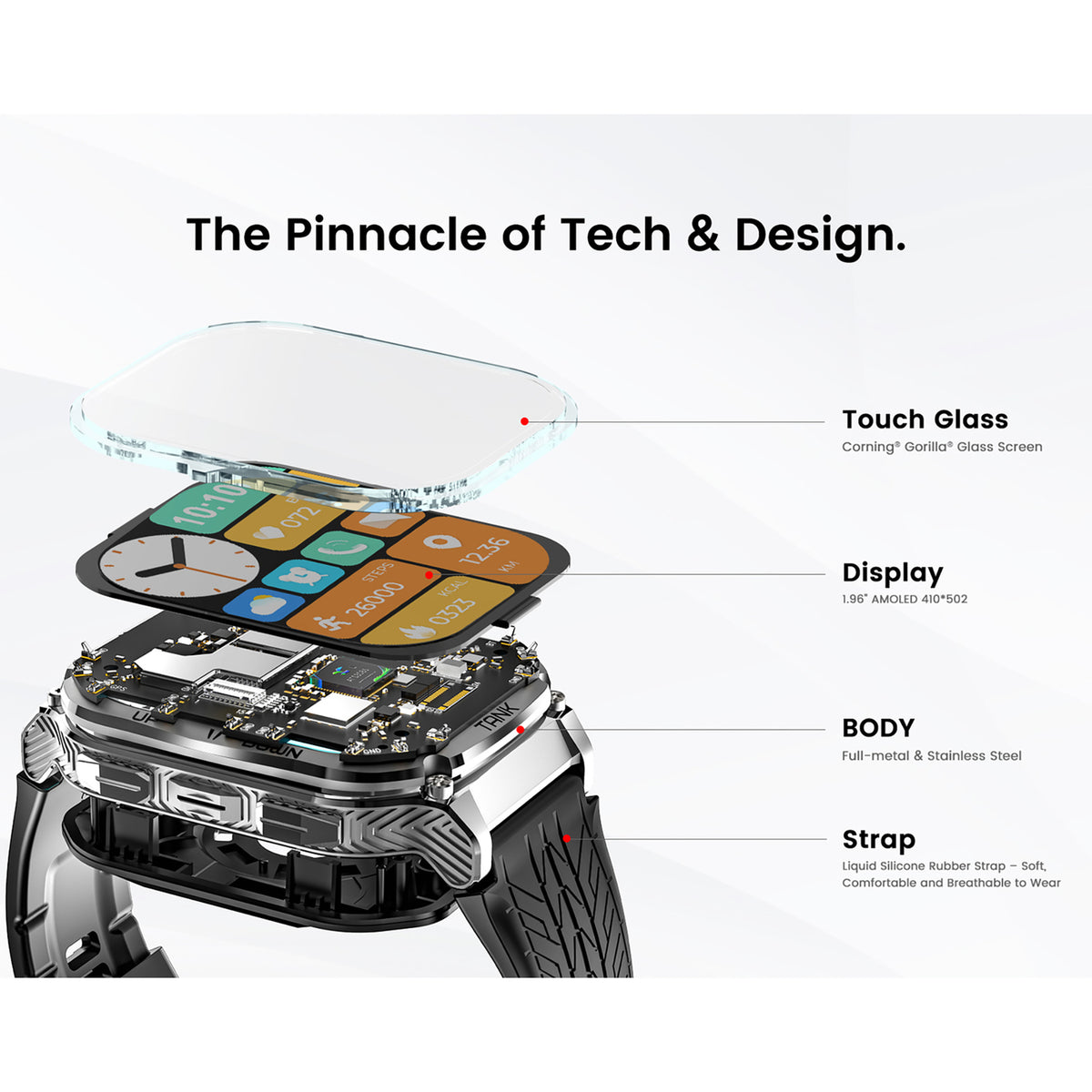 Kospet Tank M3 Smartwatch - 7