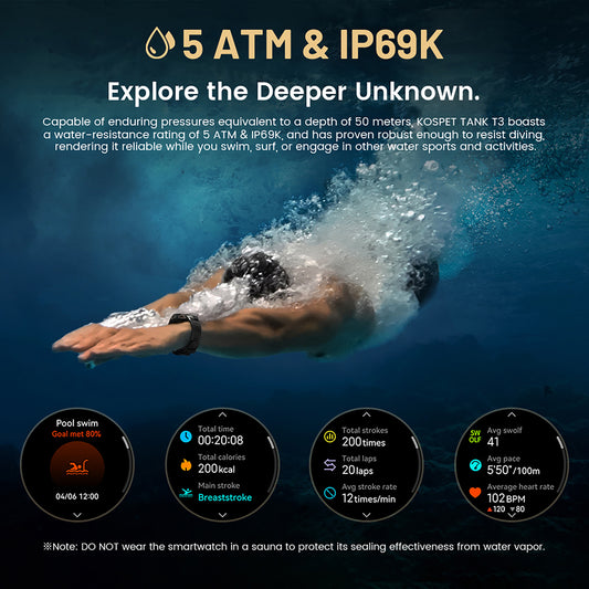 Kospet Tank T3 Smartwatch