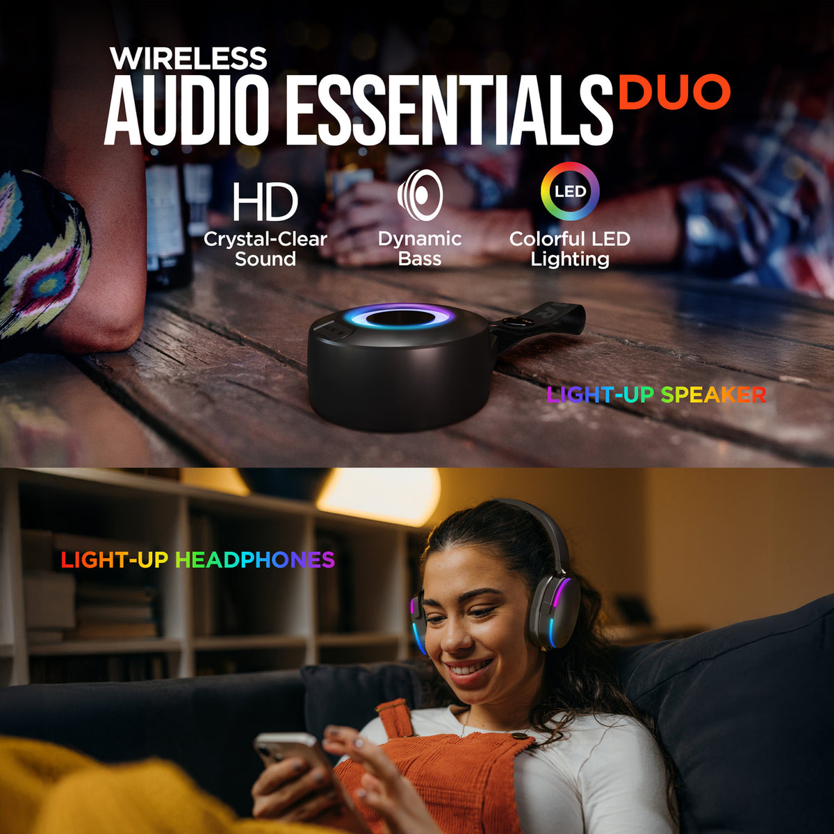 HyperGear Wireless Audio Essentials Duo - 2