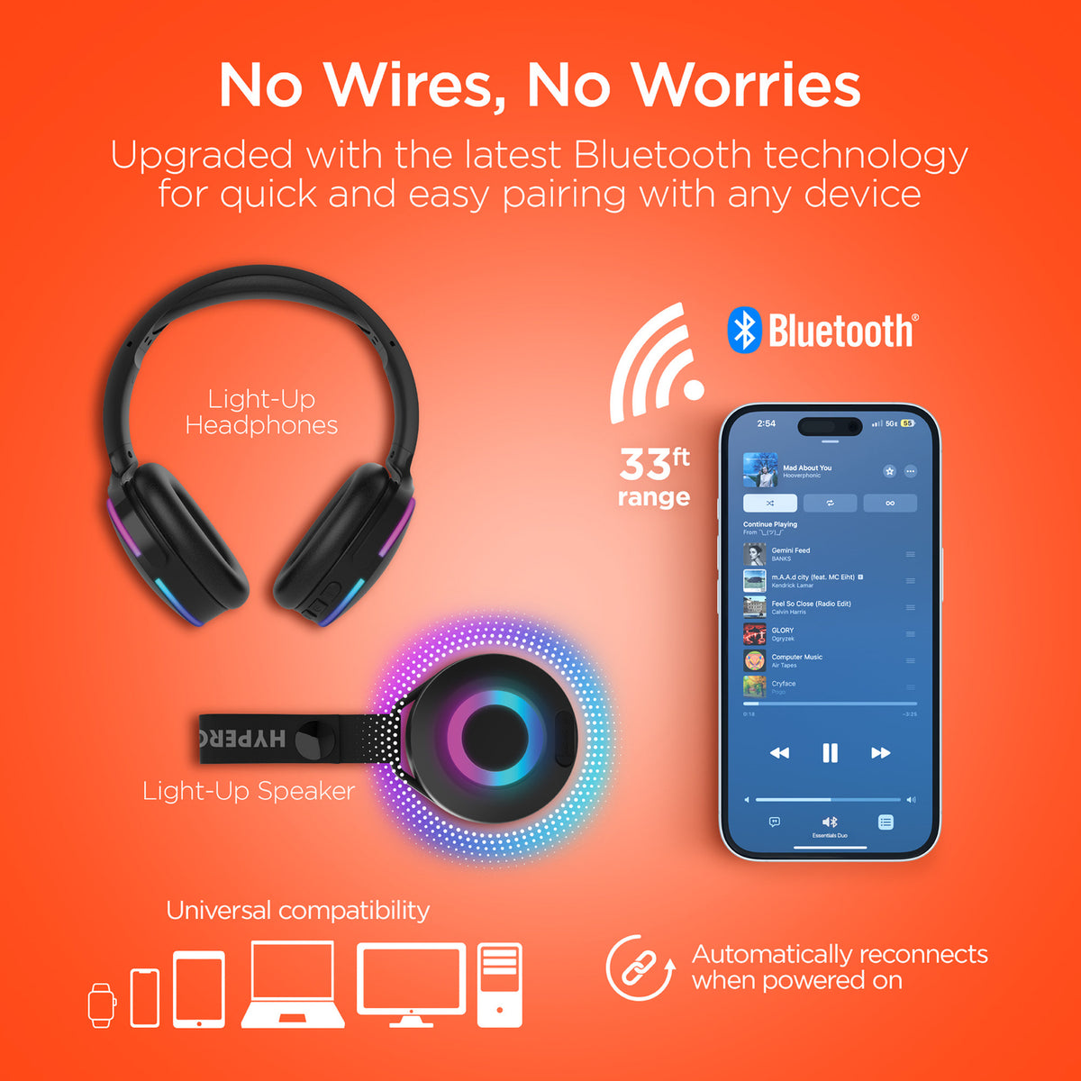 HyperGear Wireless Audio Essentials Duo - 4