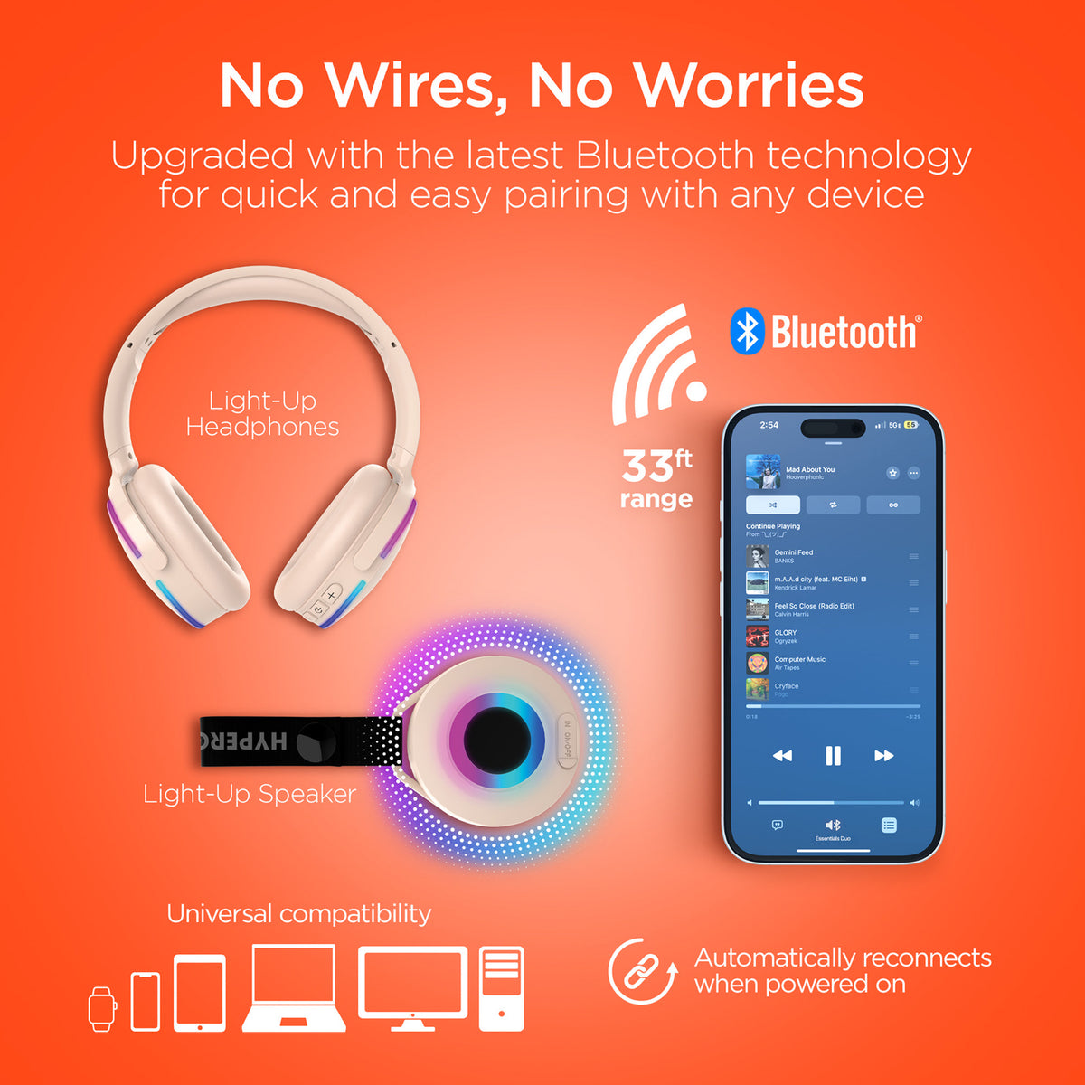 HyperGear Wireless Audio Essentials Duo - 3