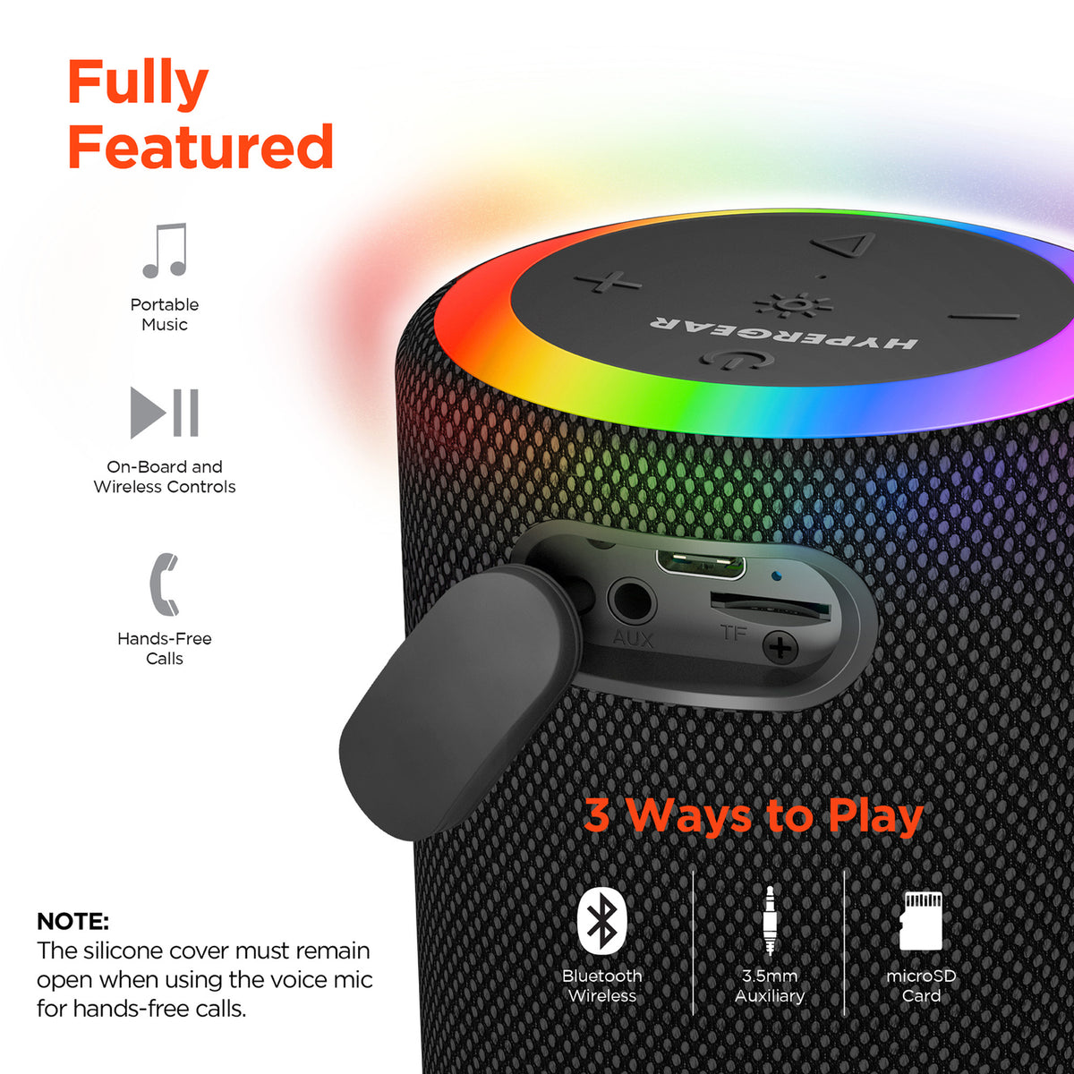 HyperGear Halo XL Waterproof True Wireless Stereo Portable Bluetooth - 4