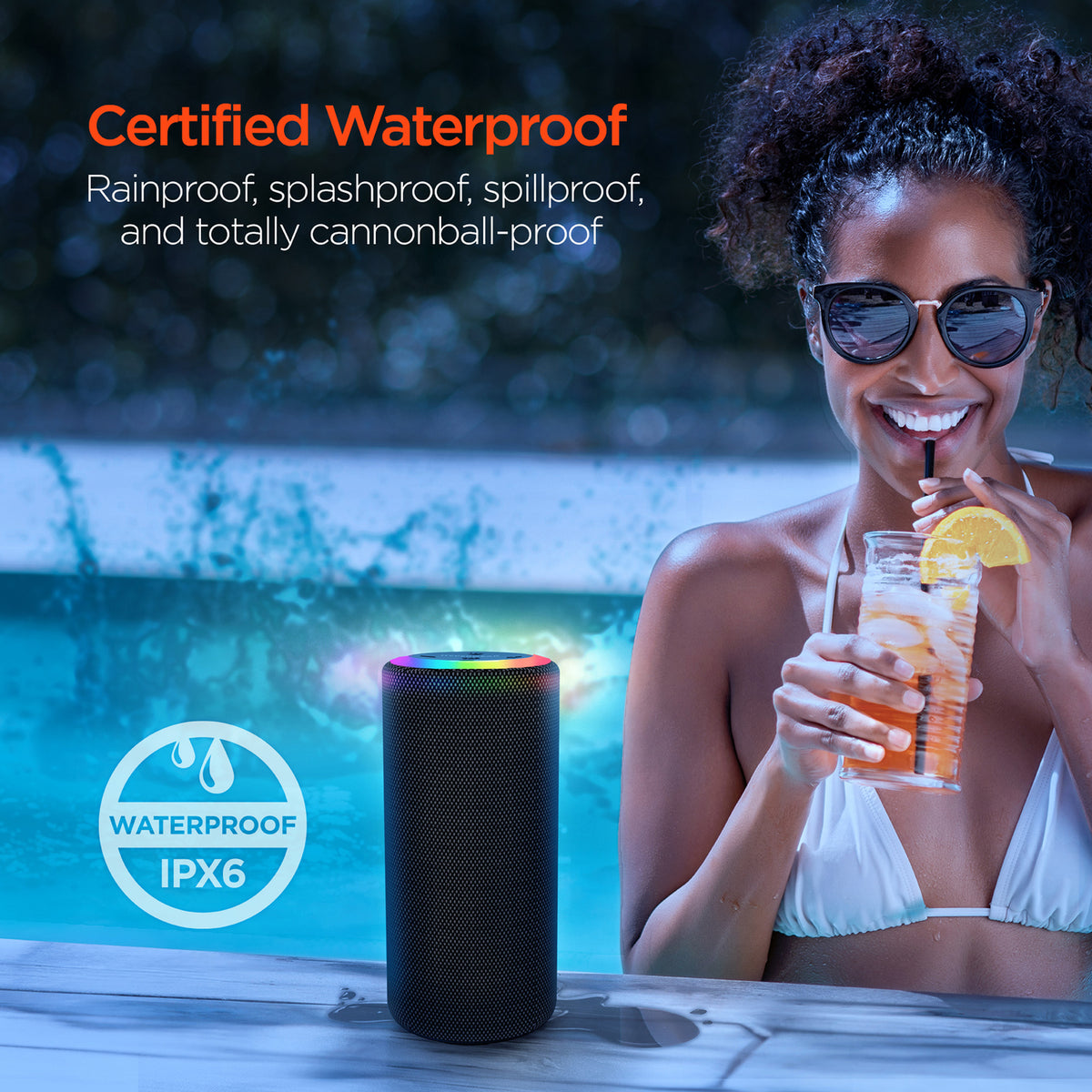 HyperGear Halo XL Waterproof True Wireless Stereo Portable Bluetooth - 6