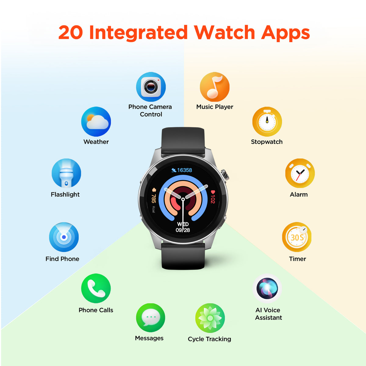 HyperGear Activ8 Smartwatch/Fitness Tracker - 3