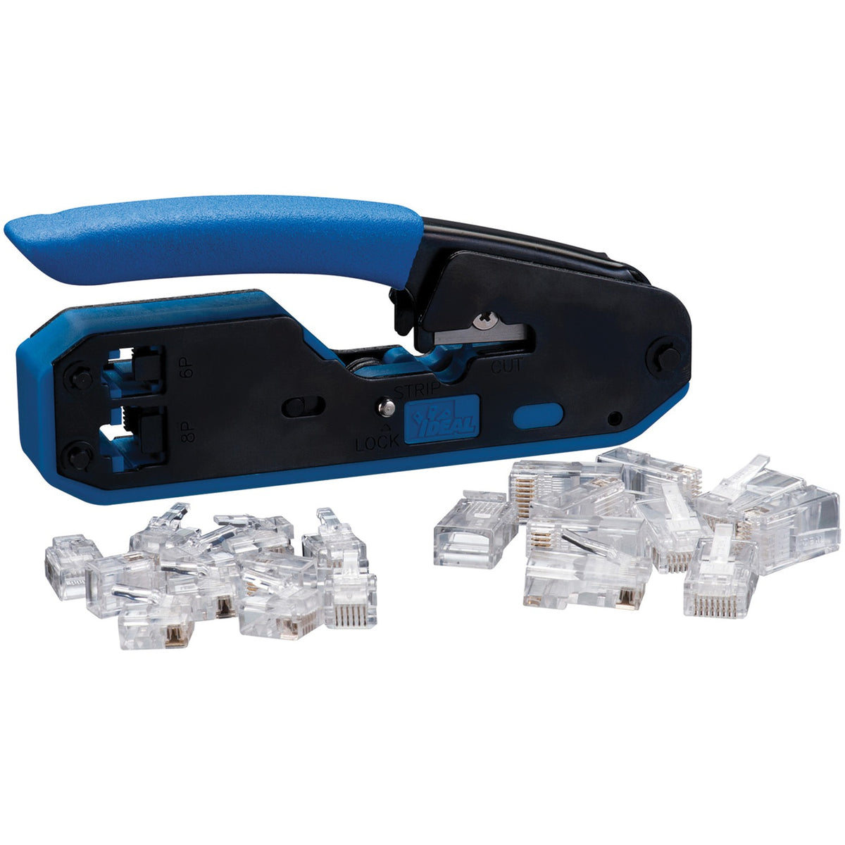 Ideal Data/Voice RJ45/RJ11 Crimp Tool Kit - 12