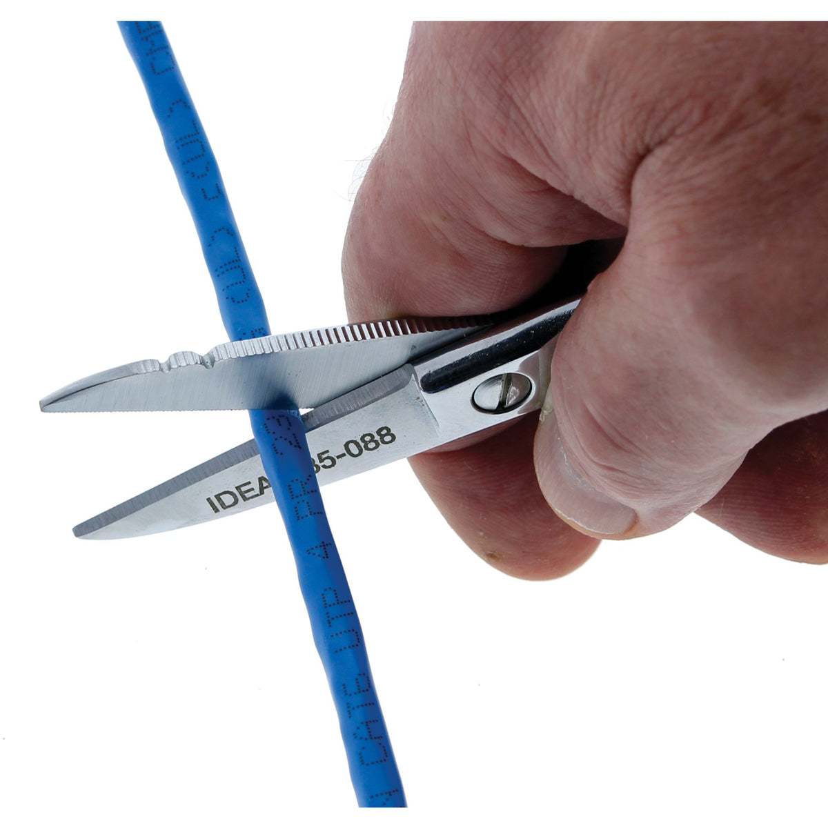 Ideal Electrician's Scissors with Stripping Notch - 3