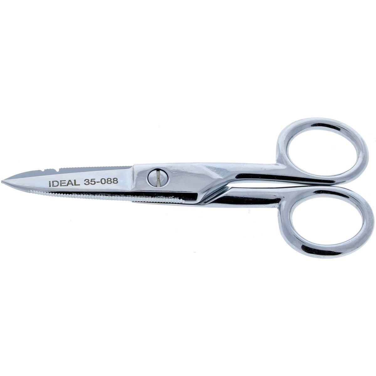 Ideal Electrician's Scissors with Stripping Notch - 4