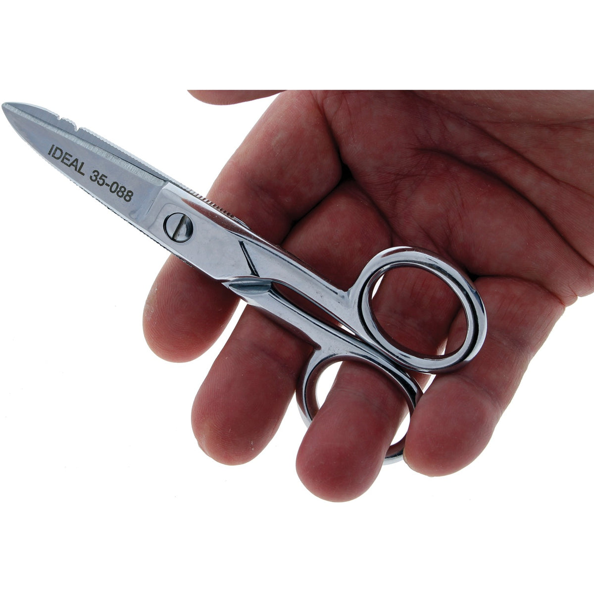 Ideal Electrician's Scissors with Stripping Notch - 6