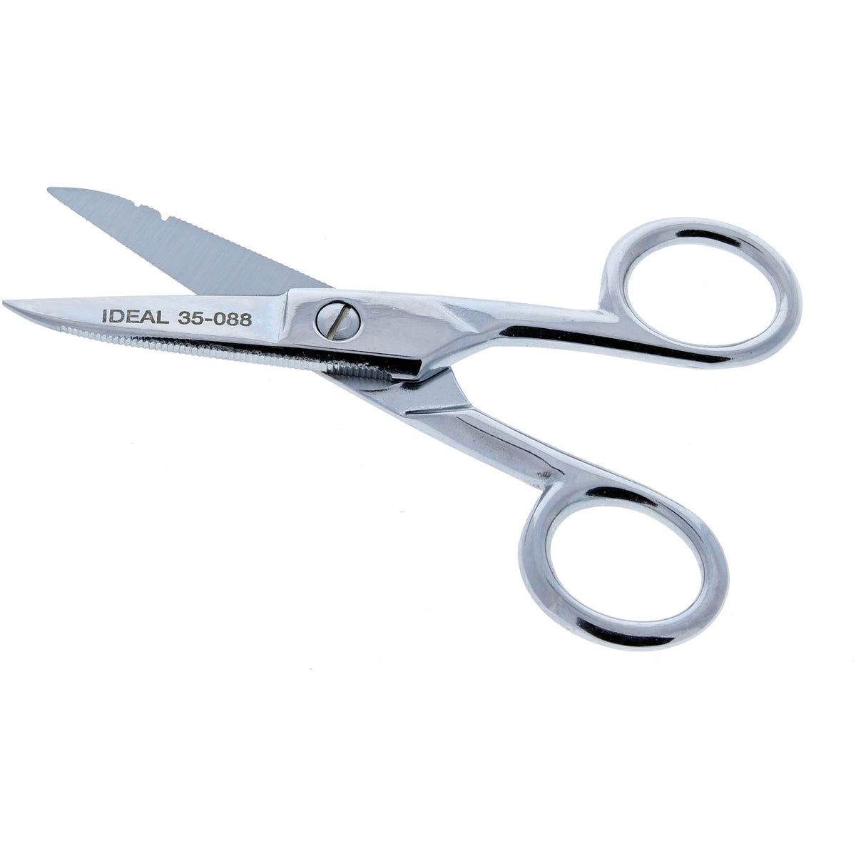 Ideal Electrician's Scissors with Stripping Notch - 7