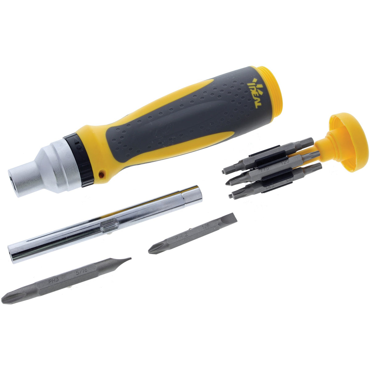 Ideal 21-in-1 Twist-A-Nut Ratcheting Screwdriver - 5