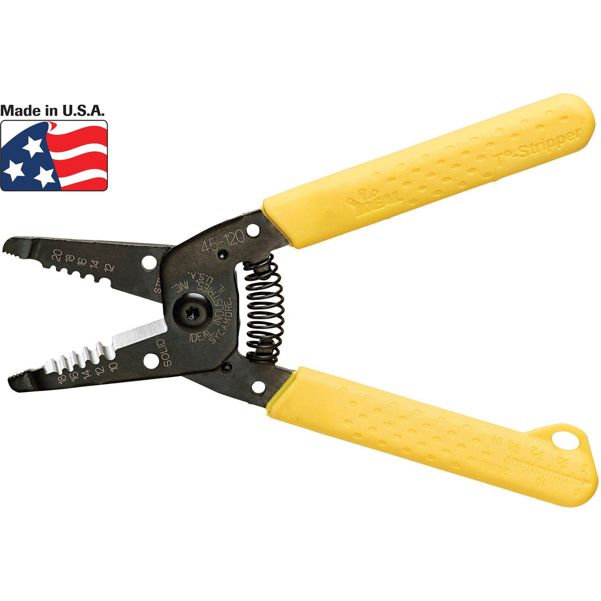 Ideal T Stripper (For 10-18 Solid & 12-20 Stranded Wires) - 10