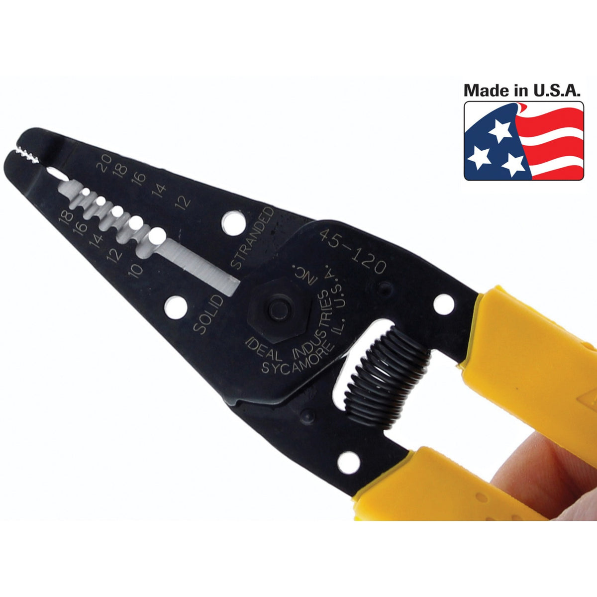 Ideal T Stripper (For 10-18 Solid & 12-20 Stranded Wires) - 3