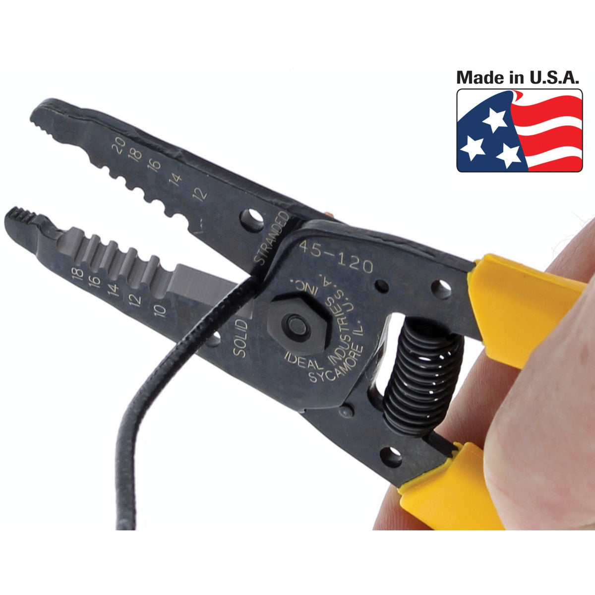 Ideal T Stripper (For 10-18 Solid & 12-20 Stranded Wires) - 5