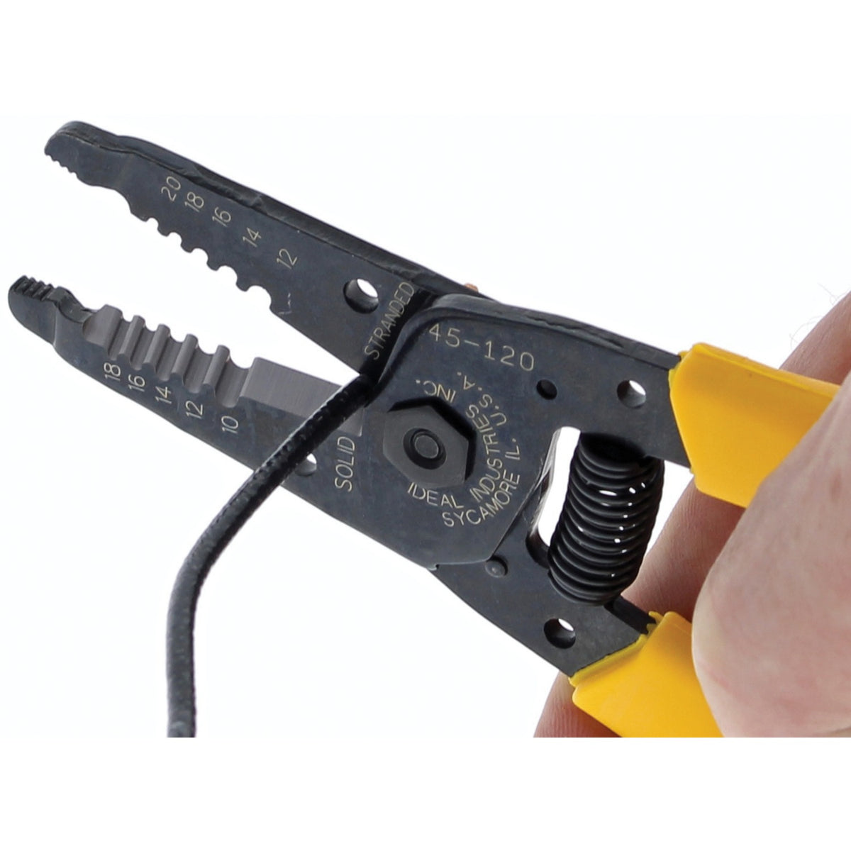 Ideal T Stripper (For 10-18 Solid & 12-20 Stranded Wires) - 6