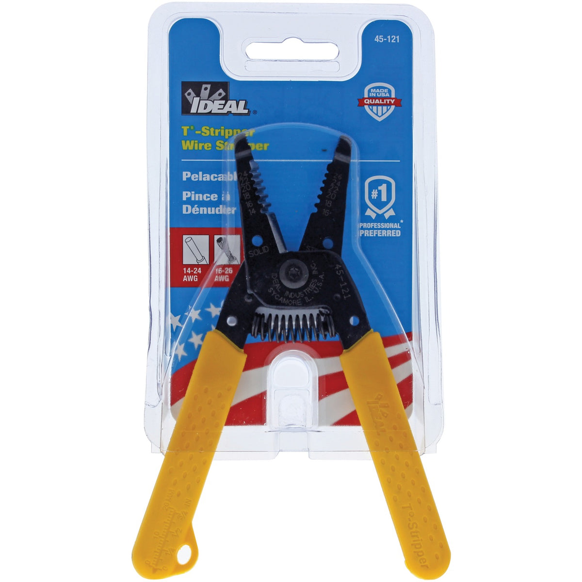 Ideal T Stripper (For 14-24 Solid & 16-26 Stranded Wires) - 4