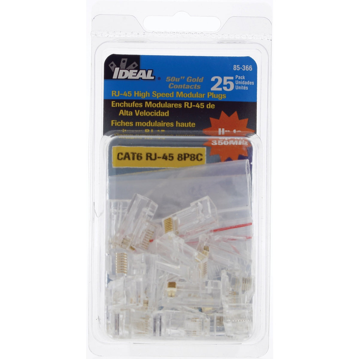 Ideal RJ45 Mod Plug Card of 25 - 3
