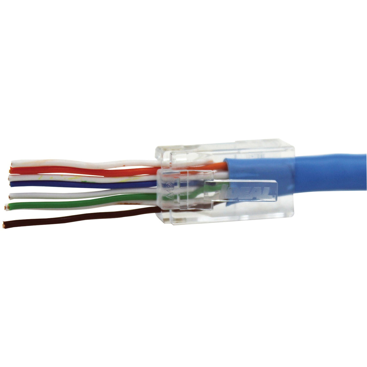Ideal Feed-Thru RJ45 Mod Plugs (50 Pack) - 13
