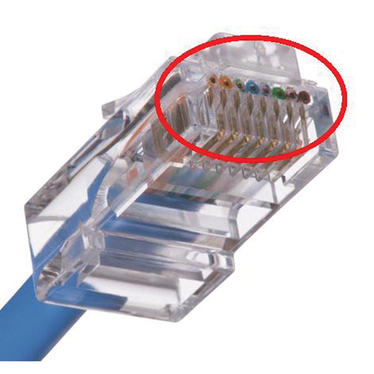 Ideal Feed-Thru RJ45 Mod Plugs (50 Pack) - 16