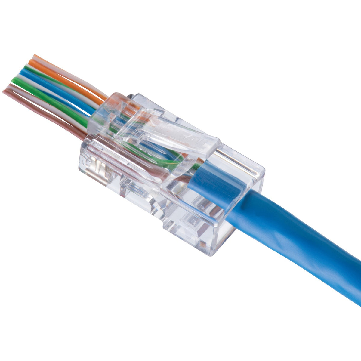 Ideal Feed-Thru RJ45 Mod Plugs (50 Pack) - 5