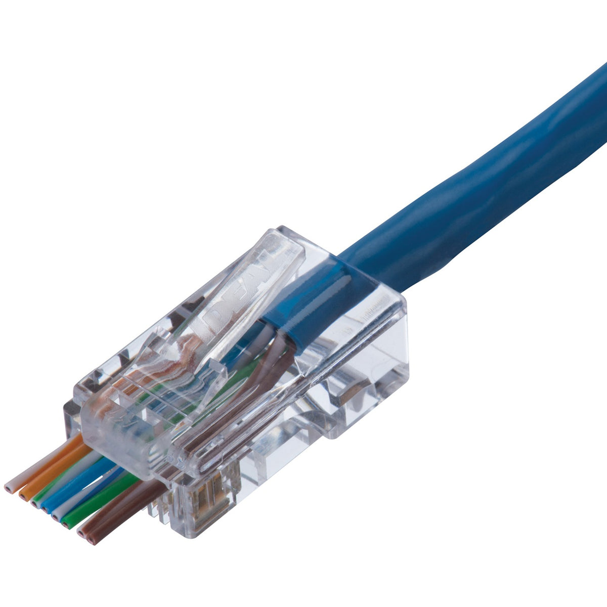 Ideal Feed-Thru RJ45 Mod Plugs (50 Pack) - 10