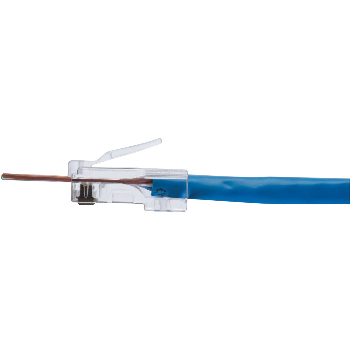 Ideal Feed-Thru RJ45 Mod Plugs (100 Pack) - 6