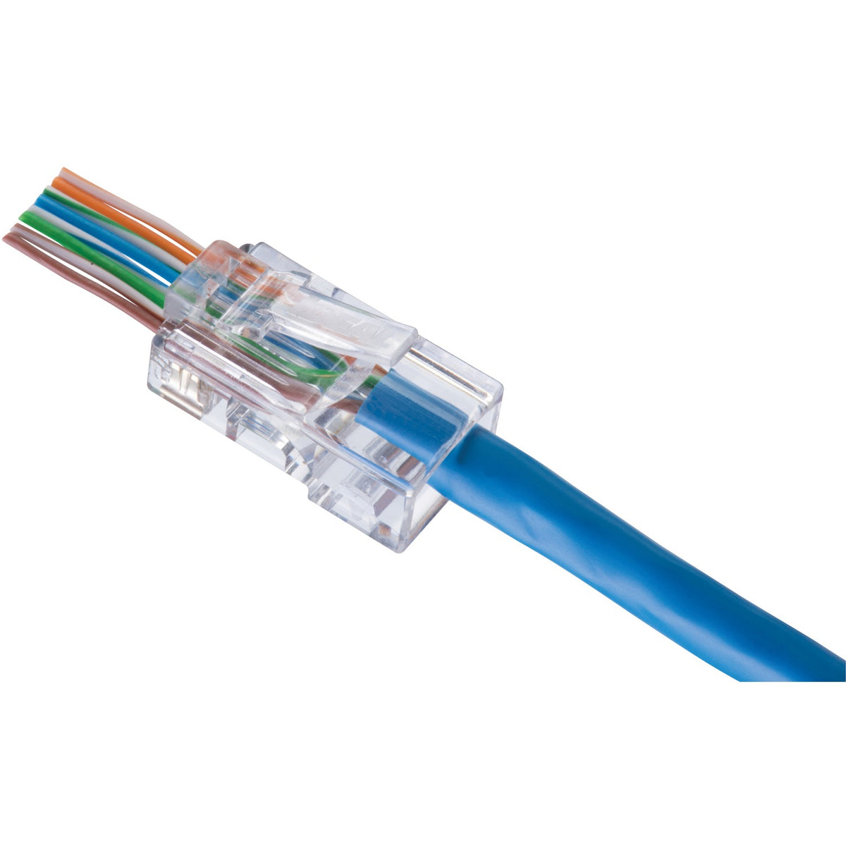 Ideal Feed-Thru RJ45 Mod Plugs (100 Pack) - 7