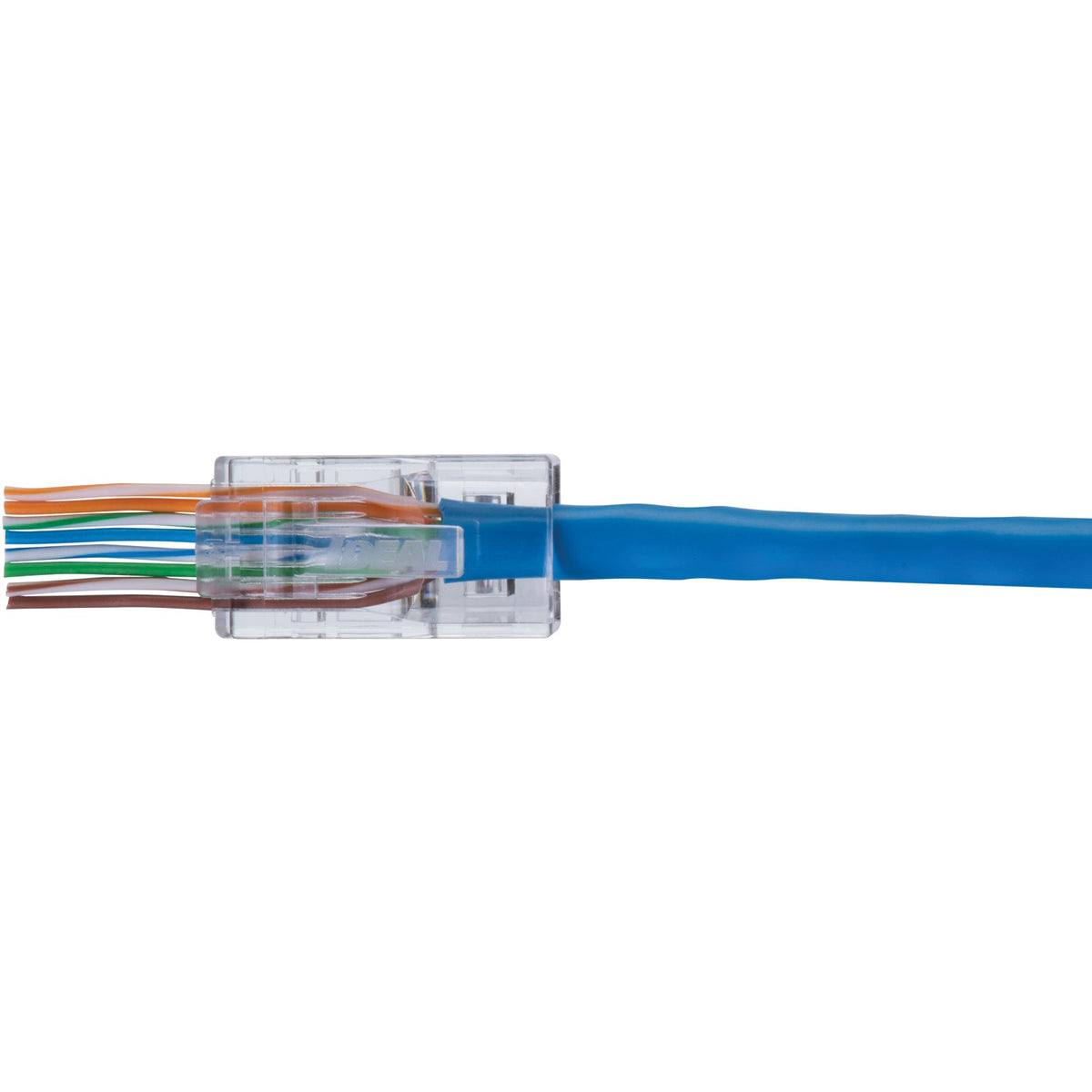 Ideal Feed-Thru RJ45 Mod Plugs (100 Pack) - 9