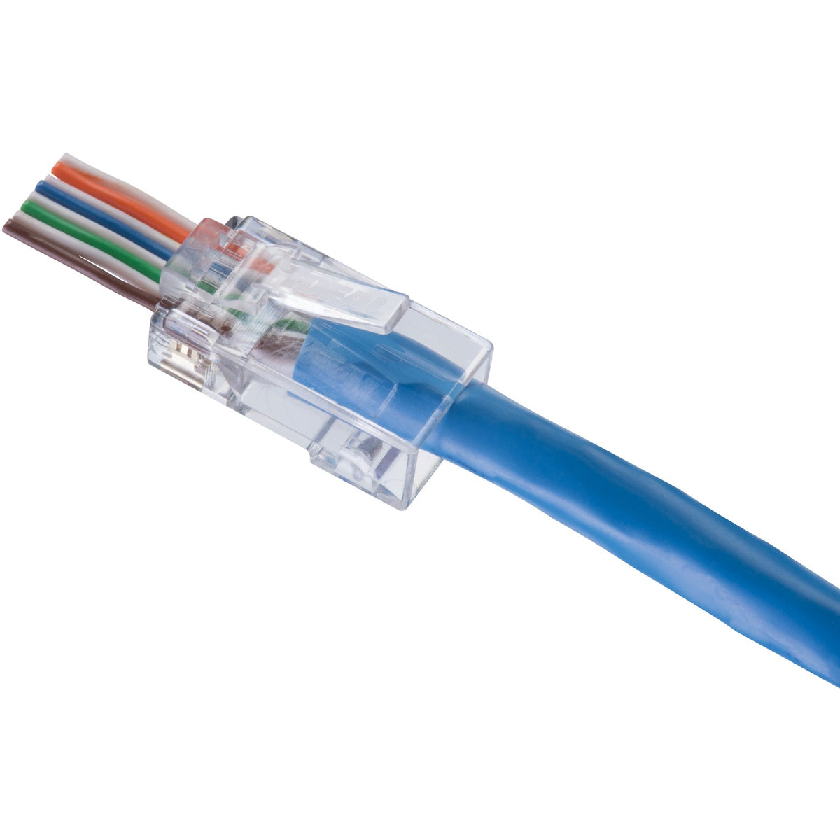 Ideal Feed-Thru RJ45 Mod Plugs (100 Pack) - 6