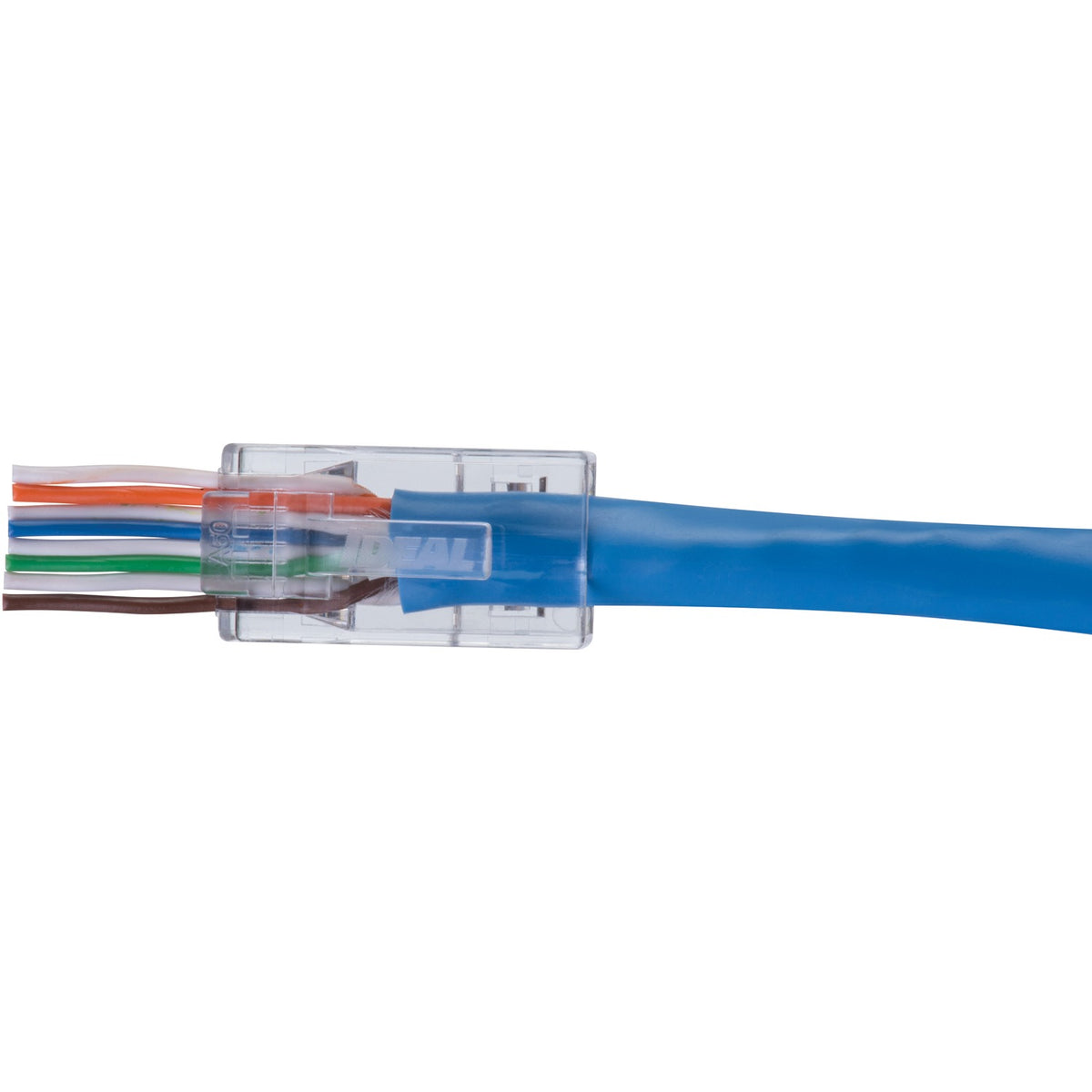 Ideal Feed-Thru RJ45 Mod Plugs (100 Pack) - 7