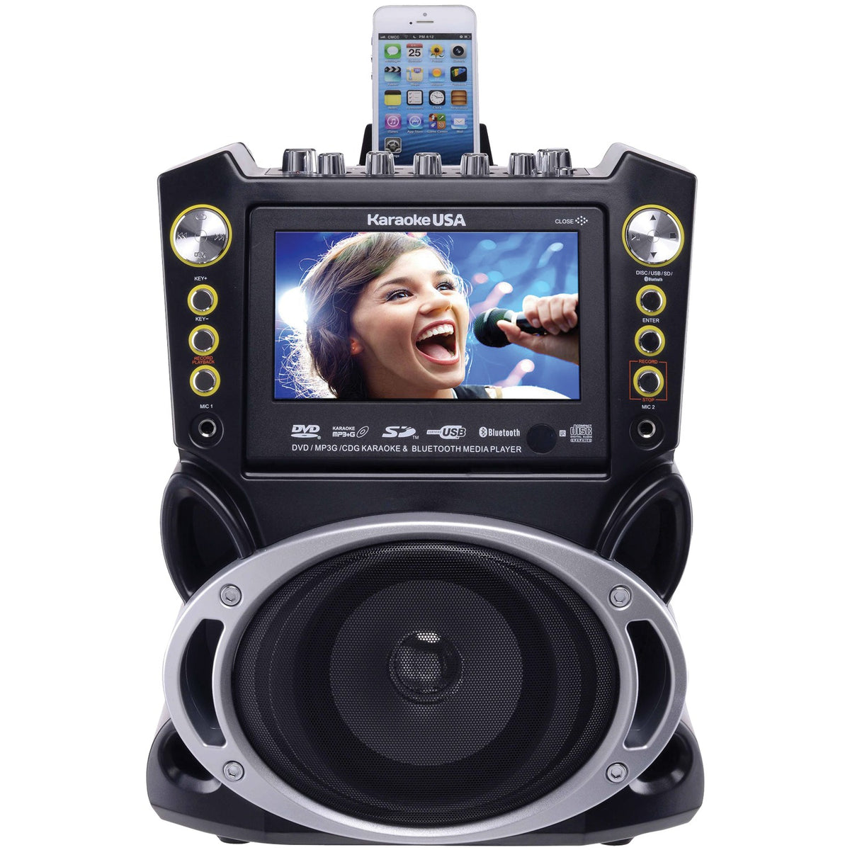 Karaoke USA 35-Watt Karaoke Machine - 2
