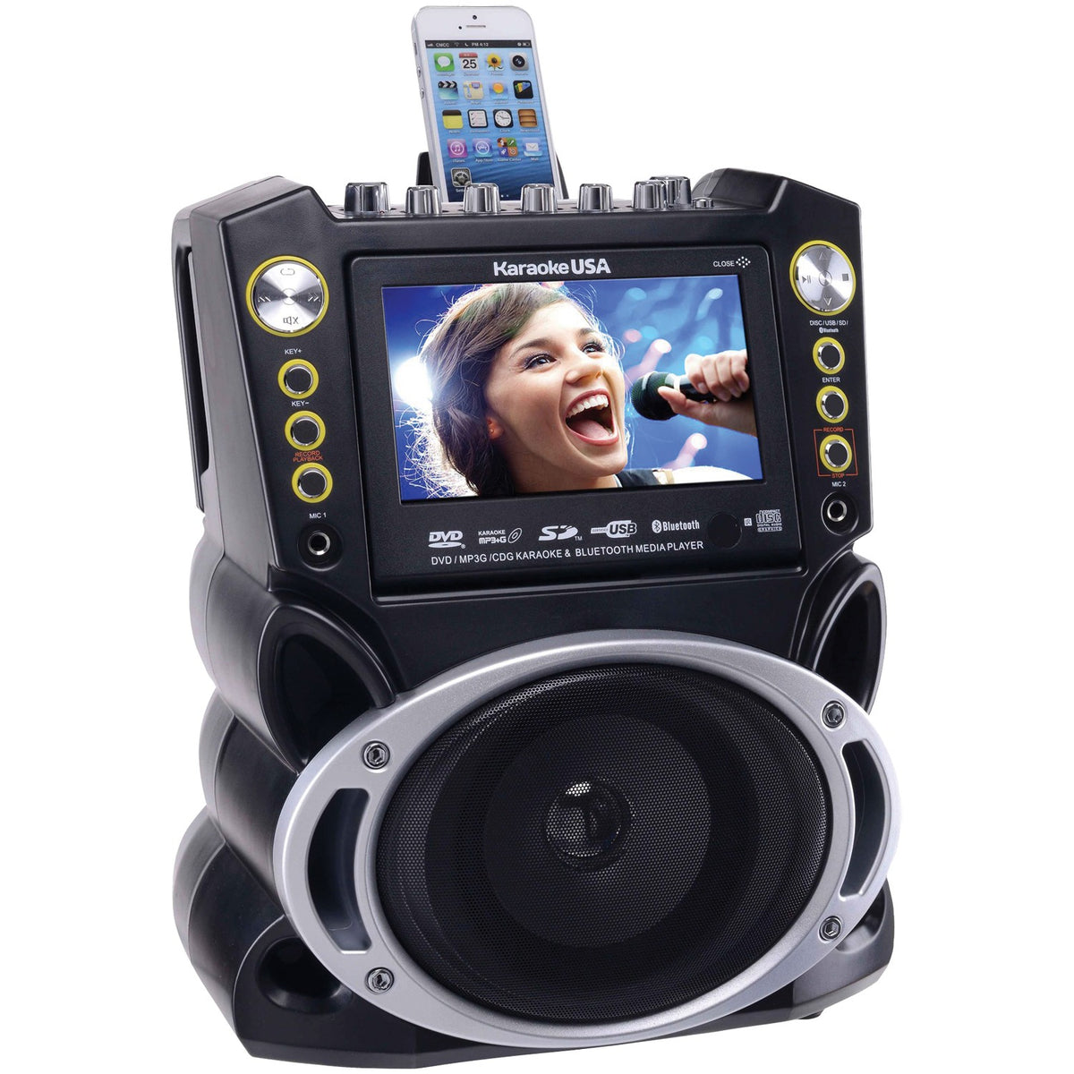 Karaoke USA 35-Watt Karaoke Machine - 4