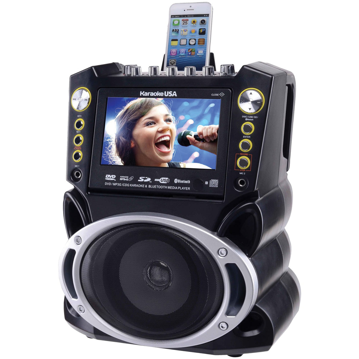 Karaoke USA 35-Watt Karaoke Machine - 6