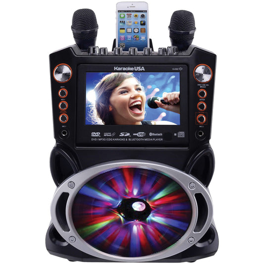 Karaoke USA Bluetooth Karaoke Machine