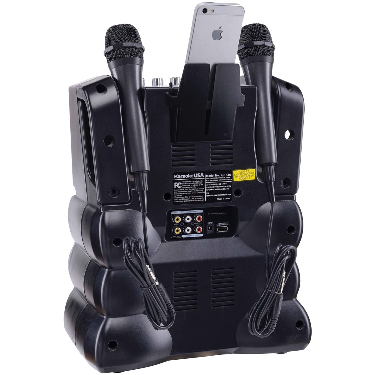 Karaoke USA Bluetooth Karaoke Machine - 11