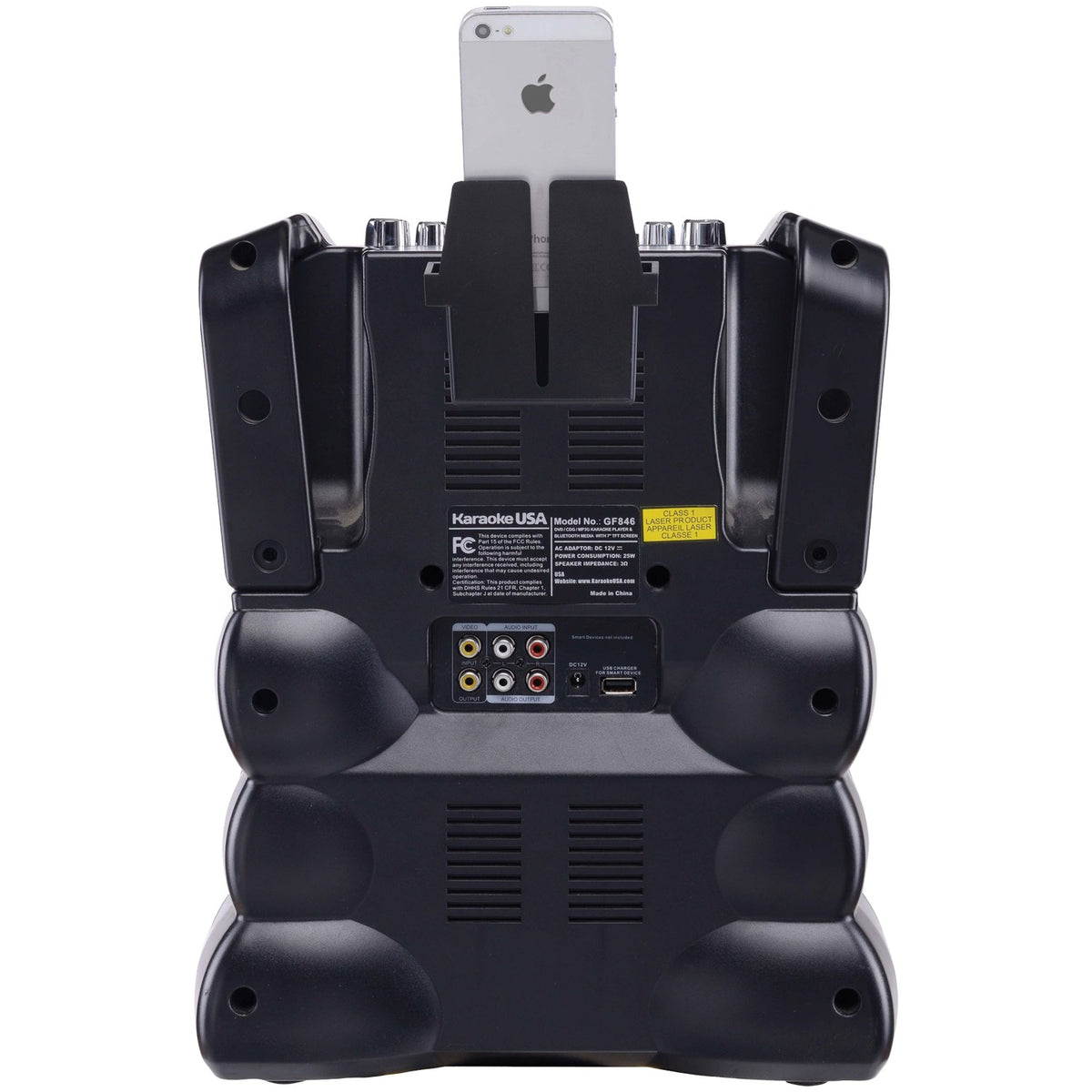 Karaoke USA Bluetooth Karaoke Machine - 8