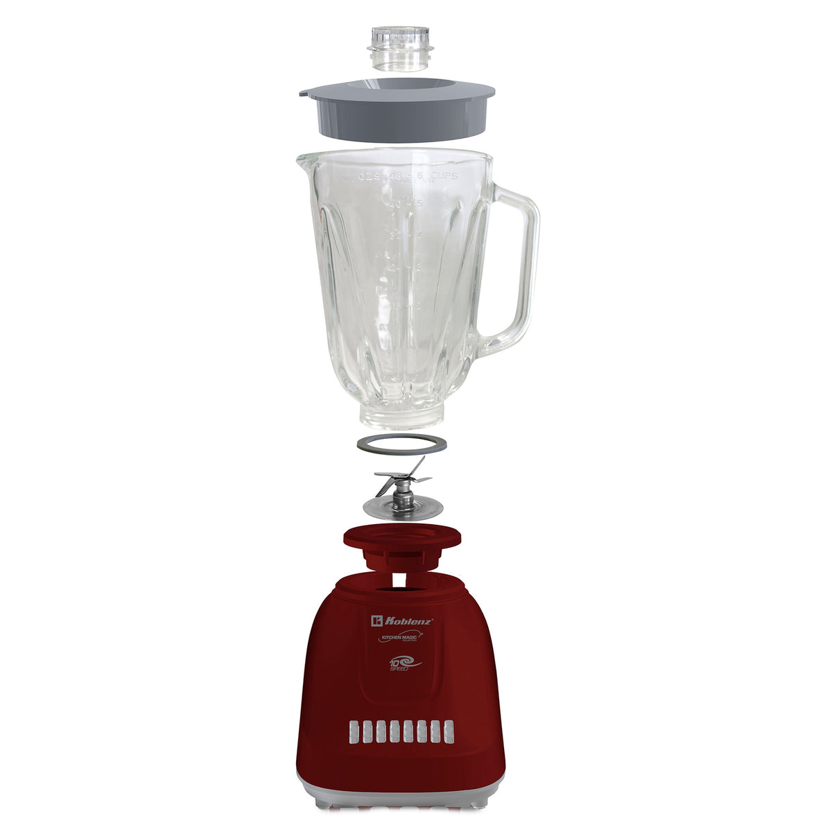 Koblenz Gourmet 500-Watt 10-Speed 50-Oz. Blender - 8