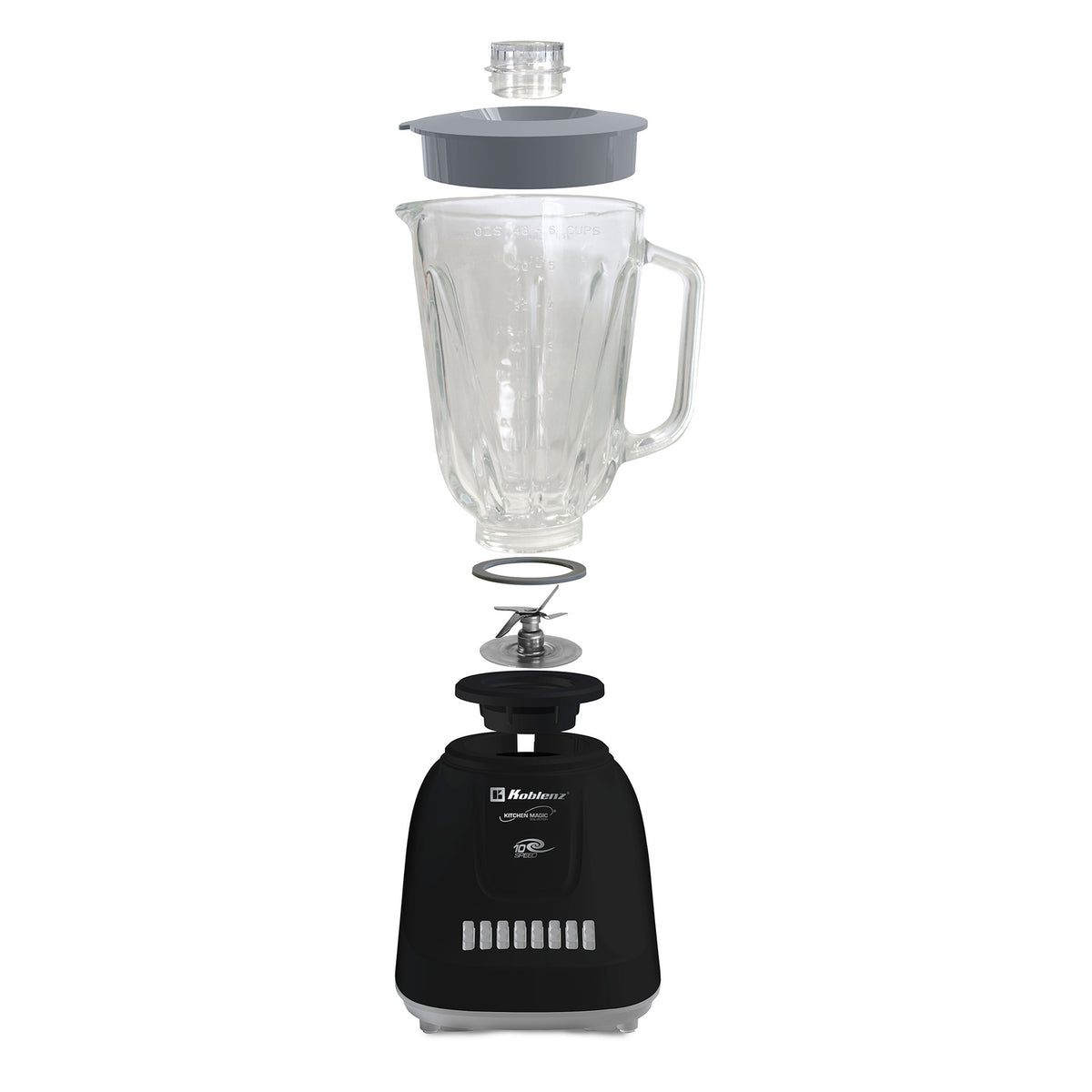 Koblenz Gourmet 500-Watt 10-Speed 50-Oz. Blender - 2