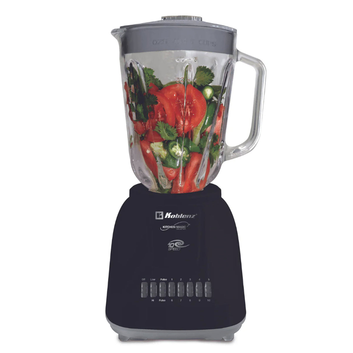 Koblenz Gourmet 500-Watt 10-Speed 50-Oz. Blender - 4
