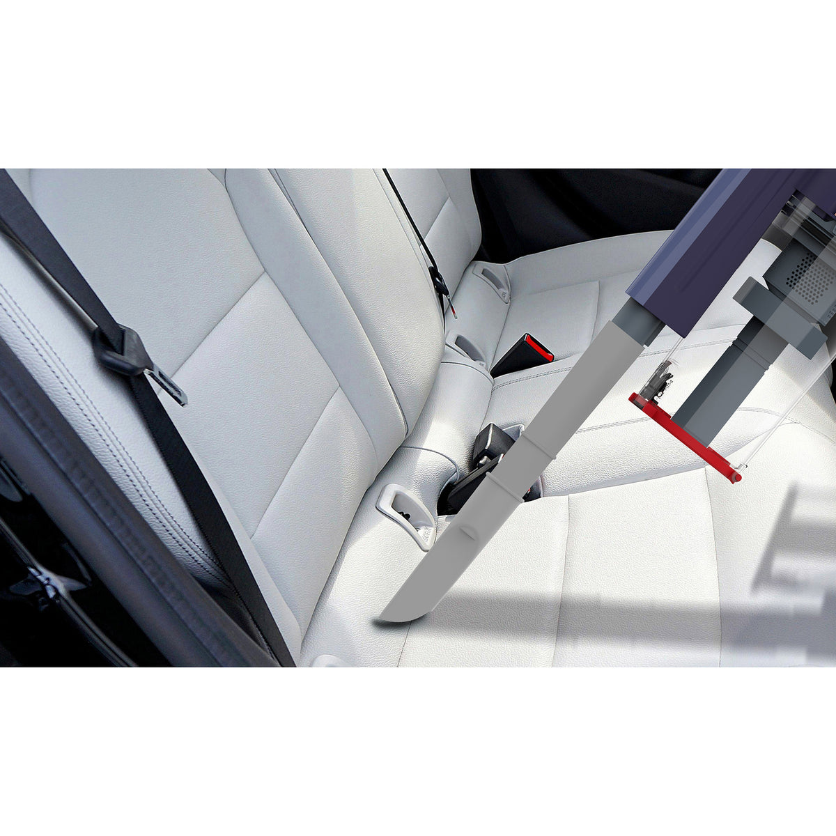 Koblenz Scorpio 3-in-1 Corded Cyclonic Vacuum, Purple/Gray - 4